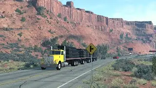 BeamNG.drive Replay Camera Test #3 : 60 tons of steel transport with traffic (and crash)