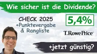 T. Rowe Price Aktienanalyse 2025: Wie sicher ist die Dividende? Jetzt g&uuml;nstig?