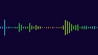 Digital Audio Spectrum Colorful - Copyright Free Video - Royalty Free - Copyright Free Library