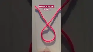 Easiest Way to Crochet Magic Ring #crochet #magiccircle #crochetmagicring #crochettechniques