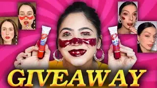 Viral Peel Off Makeup | Full face Makeup Using Peel Off Lipstick Makeup | 