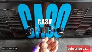 Ca 30 driver super kecil suara mantab travo 30a