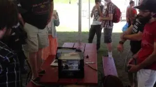 Finishing an AR15 Receiver at Porcfest using Ghost Gunner!