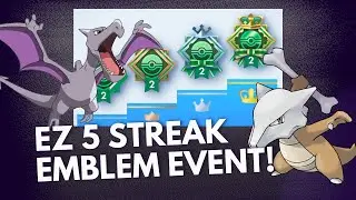 Aerodactyl and Marowak equals EASY 5 wins! My Mythical Island Emblem Event Run