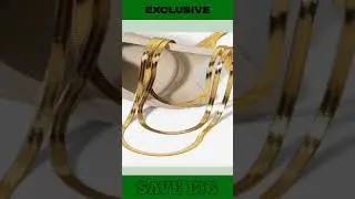 Triple-Layered Snake Chain Necklace