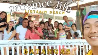 CINCOVLOG EP. 01 | Beach life with relatives | Ligtasin Beach