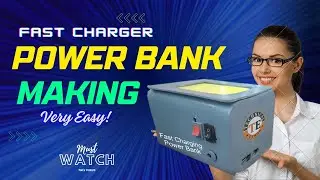 Diy 2in1 Fast Charging Power Bank With Built-in Light! Learn How To Make Your Own Power Bank At Home
