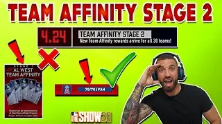 TEAM AFFINITY STAGE 2!! DO'S AND DONT'S!! MLB THE SHOW20 DIAMOND DINASTY