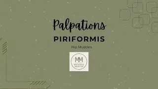 Piriformis Palpation
