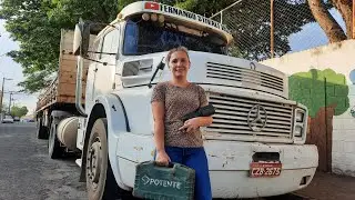 Desforcimetro, teste com mulher será que solta a porca de Roda de Caminhão?