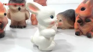 Резиновые игрушки  Заяц Русачок   Артикул С 658