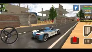 Offline Police 🚨 Car Driving Simulator Android Game's! RajeebG289 ! Best Car service Game#53