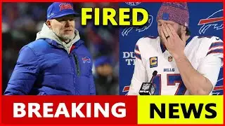 Breaking news : Sean McDermott Fired By Bills Following Playoff Loss.
