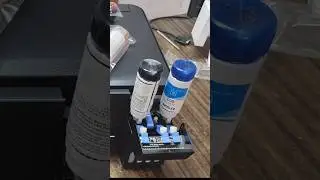New Epson L3250 Ink filling | How to refill ink in Epson printer #shorts #epson #printer #getfix