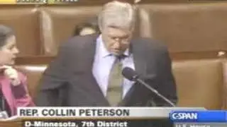 Iraq Troop Surge Debate : Collin Peterson - Anti Surge