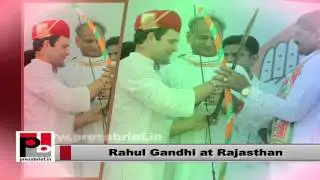 Rahul Gandhi launches Congress campaign in Rajasthan