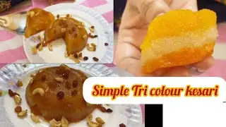 Tri colour Kesari | Cooking | Tamil Vlog | Amiresh Collections