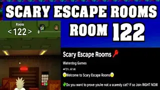 ROOM 122 SCARY ESCAPE ROOMS Roblox Walkthrough [Full Guide English] 🗝️
