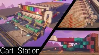 Minecart Station Concepts for High Speed Rail Networks
