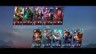 kita sekarang mainin game mobile legends melawan musuh yg mudah 