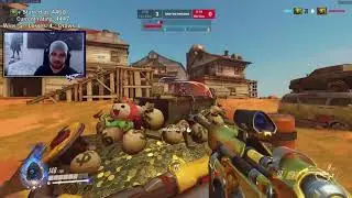Overwatch Ana God mL7 Showing His Sick Aim & Positioning Skills