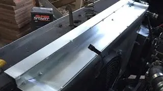 PART 2 CHEVY C10 RADIATOR SUPPORT BUILD | Aluminum 73-87 C10 Upper Radiator Support Bracket