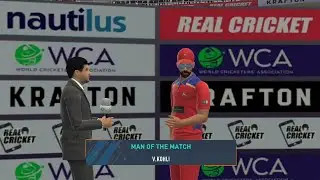 ipl RCB VS Nyderabad  RCB jiti 🤯😱 #viral  Real Cricket 24 gameplay 