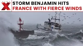 Storm Benjamin Lashes France&rsquo;s Basque Region Causing Power Outages and Transport Disruptions | NewsX