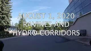 Cycling Toronto's ravines and the Gatineau Hydro Corridor