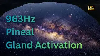 963Hz Crown Chakra Healing | Pineal Gland Activation & Aurora Meditation