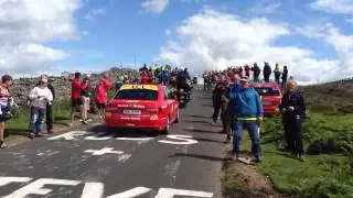 Tour de France 2014 Stage 1: Jensie climbing Grinton Moor