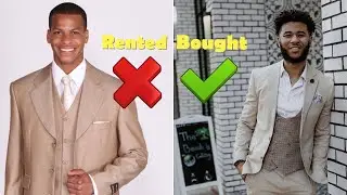 5 REASONS WHY YOU SHOULD NEVER RENT A SUIT | Black Mens Fashion