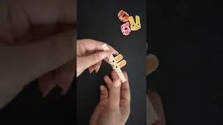 Paper Ring DIY/ Bunny Paper Rings/ Bracelet Rings Handmade #shorts #ringmaking #paperring #origami