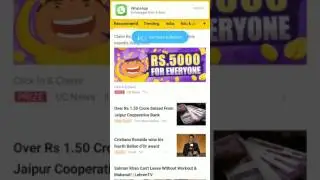 Earn RS 5000 From phone ( UC NEWS APP)