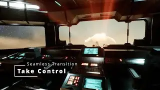 Space Ship Interiors, Turret Control, Carrier Flight (Unreal Engine Voxel Plugin Game) - Firmamentum