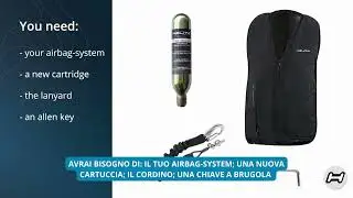Come riutilizzare l'airbag dopo un gonfiaggio - Helite equitazione