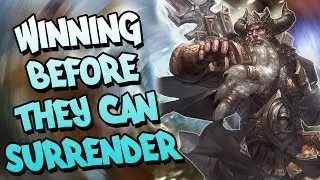 Smite: Odin Damage Build - Winning A Siege Game Before They Can Surrender