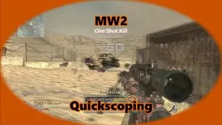 Mw2 MayhemModding Quickscoping for fun!
