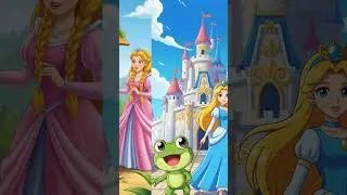 The frog prince short story 😍. #trending #cartoon #animation