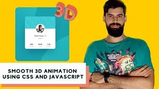 Smooth 3D animation using CSS and JavaScript