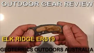 Elk Ridge ER519 from WISH - folding knife review from Geoterrics Outdoors Australia