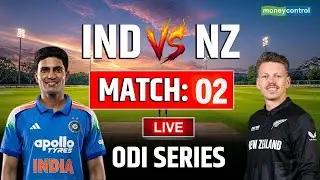 🔴India vs New Zealand LIVE | 2nd ODI LIVE Score Updates | IND vs NZ Live match Score Today