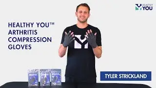 Healthy You&trade; Arthritis Compression Gloves