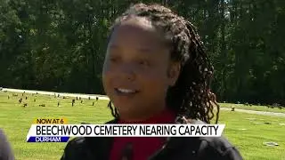Beechwood Cemetery -- a historic public cemetery in Durham -- is quickly running out of space