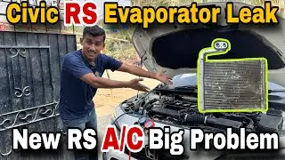 Honda Civic RS Ac Evaporator Change |Honda Civic RS AC Cooling Coil Replacement| MS AUTOS 