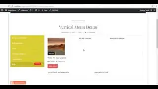 Free WordPress Plugin AP Mega Menu - Blogs Setup | WordPress Tutorial
