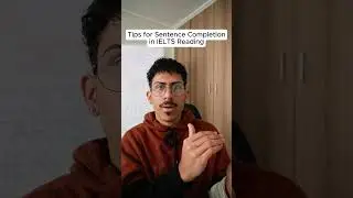 Sentence Completion in IELTS Reading