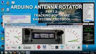 ARDUINO BASED ANTENNA ROTATOR &ndash; PART3 - Software tracking update
