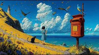 The Girl Who Chose to Live Alone on an Island with Her Cat  | Healing Ambience ASMR