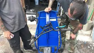 Electric razor drift cart Engine swap 212cc Predator